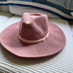 hat from Anthropologie